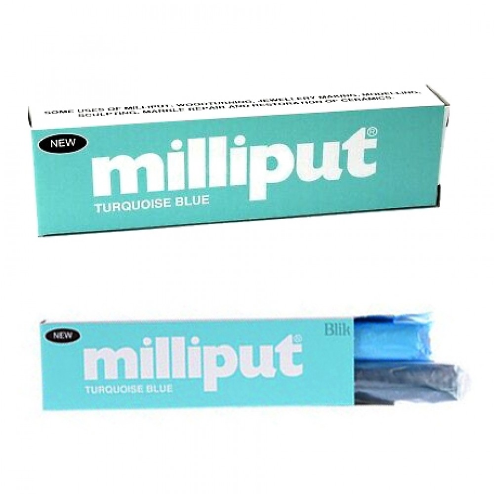 Milliput Turquoise Blue